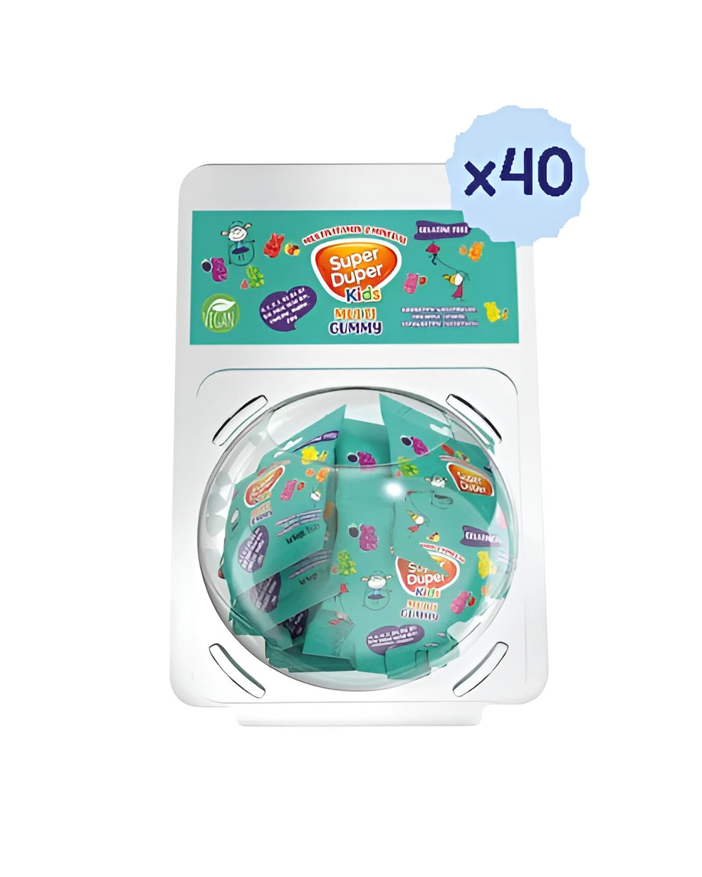 Super Duper Kids Multivitamin gummies Jar