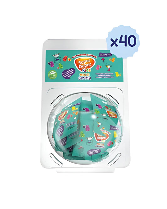 Super Duper Kids Multivitamin gummies Jar