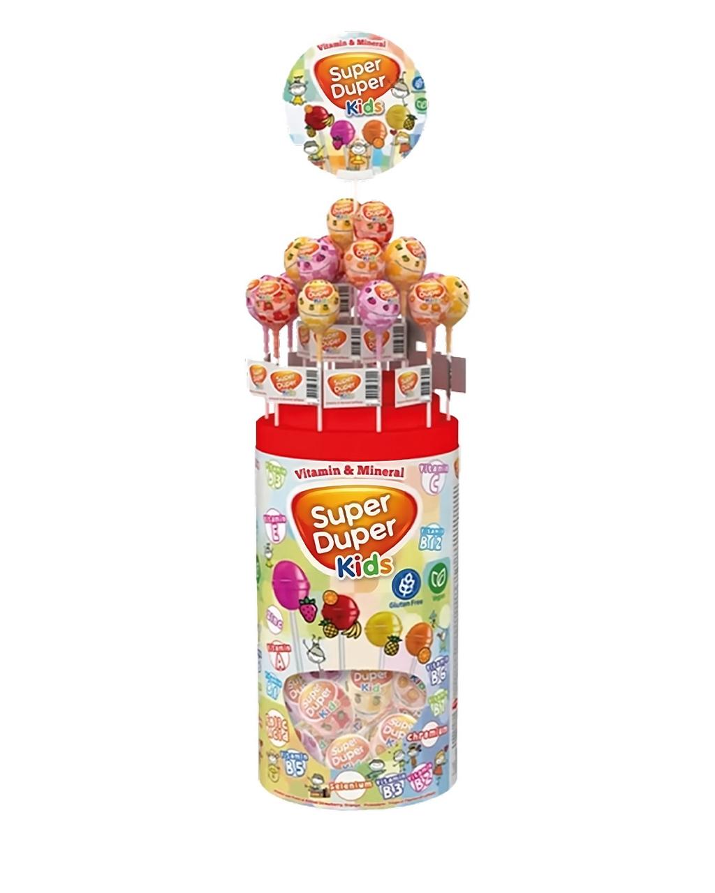 Super Duper Multivitamin Lollipops - Stand