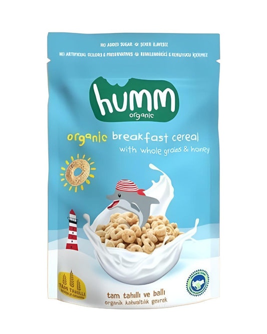 Organic Whole Grain & Honey Breakfast Cereal - 80G
