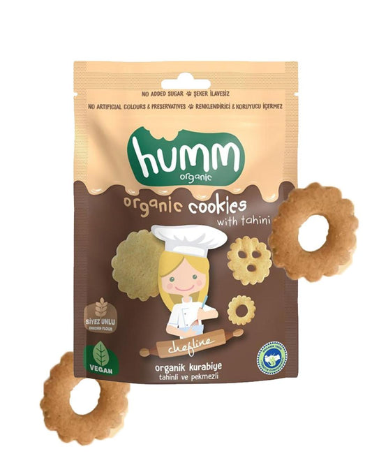 Organic Vegan Tahini & Molasses Cookies – 55G